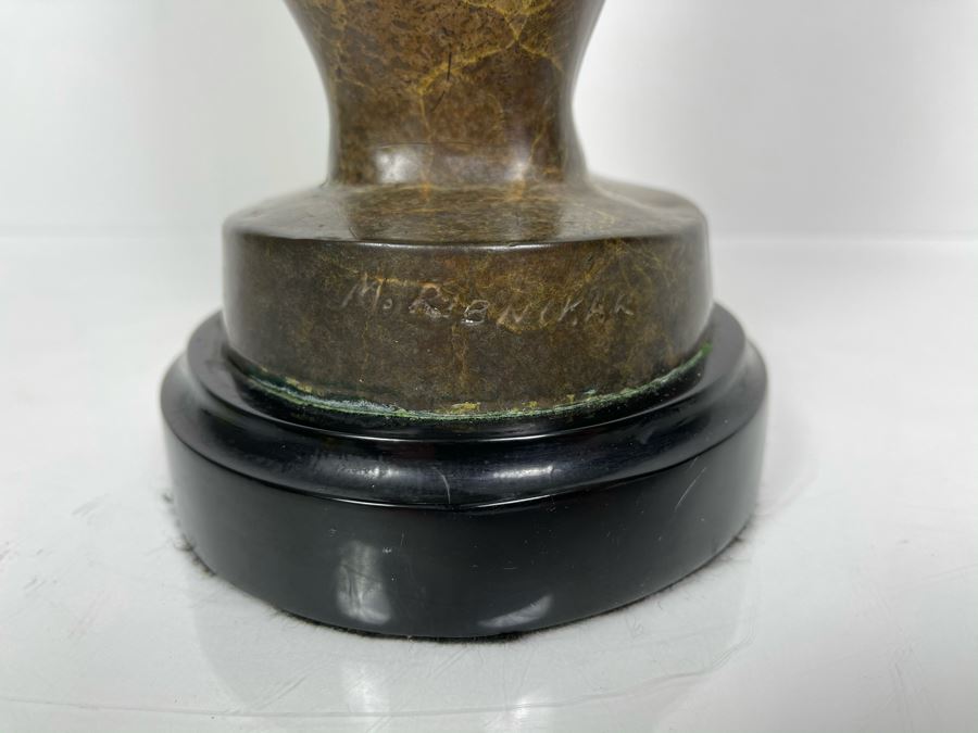 Max Turner After Milica Ribnikar Bronze Sculpture 14.5'H X 4'W X 4'D 7lbs [Photo 11]