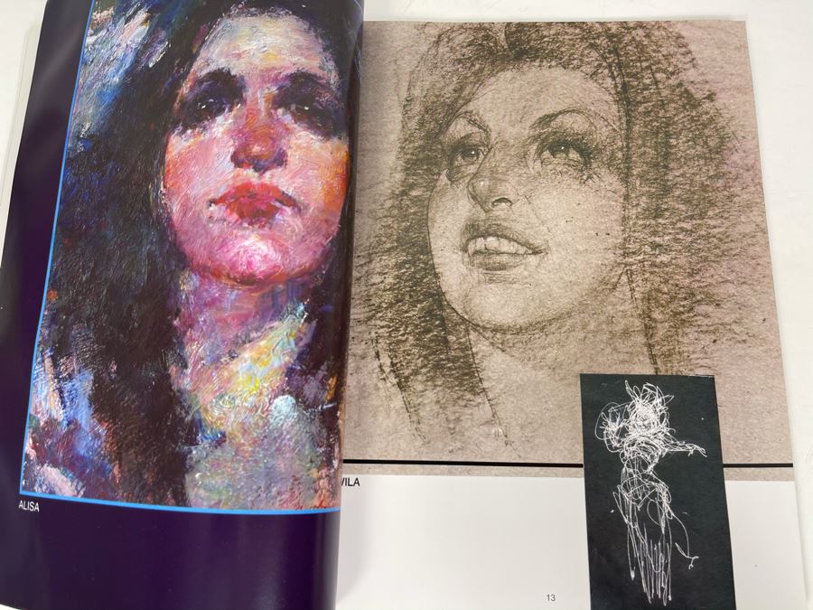 Max Turner Book Titled 'Faces 2' The Paintings And Drawings Of Max Turner [Photo 8]