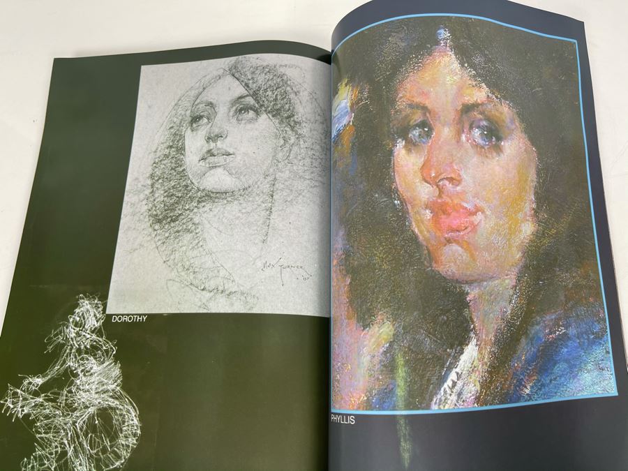Max Turner Book Titled 'Faces 2' The Paintings And Drawings Of Max Turner [Photo 12]