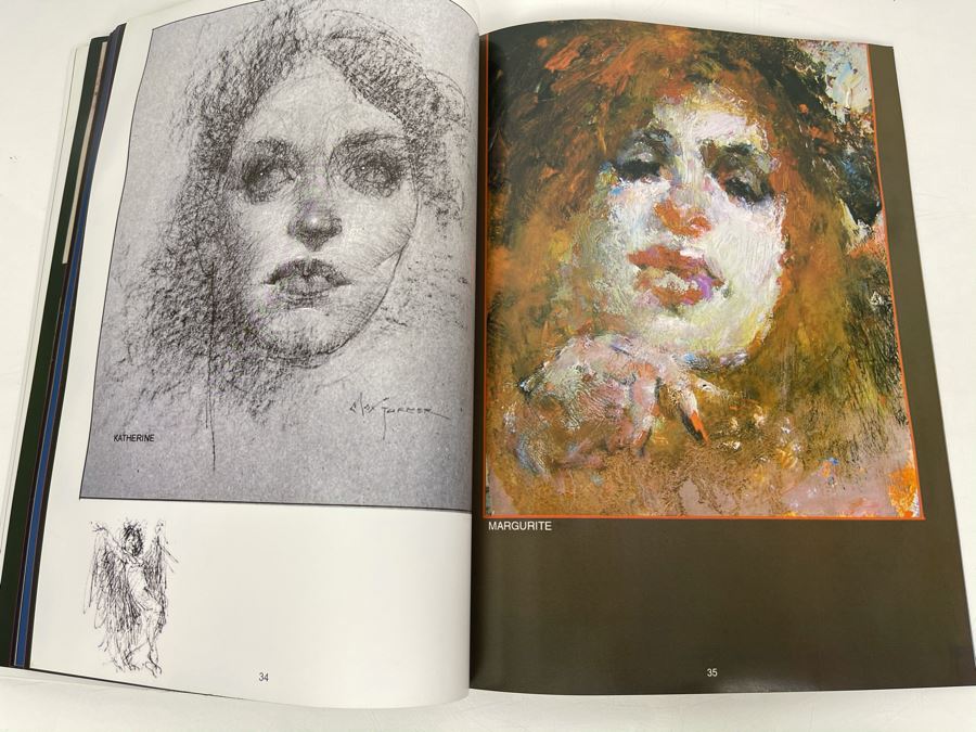 Max Turner Book Titled 'Faces 2' The Paintings And Drawings Of Max Turner [Photo 10]