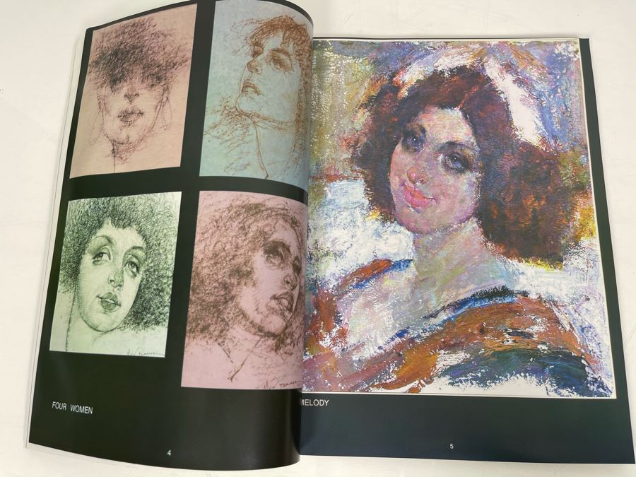 Max Turner Book Titled 'Faces 2' The Paintings And Drawings Of Max Turner [Photo 7]