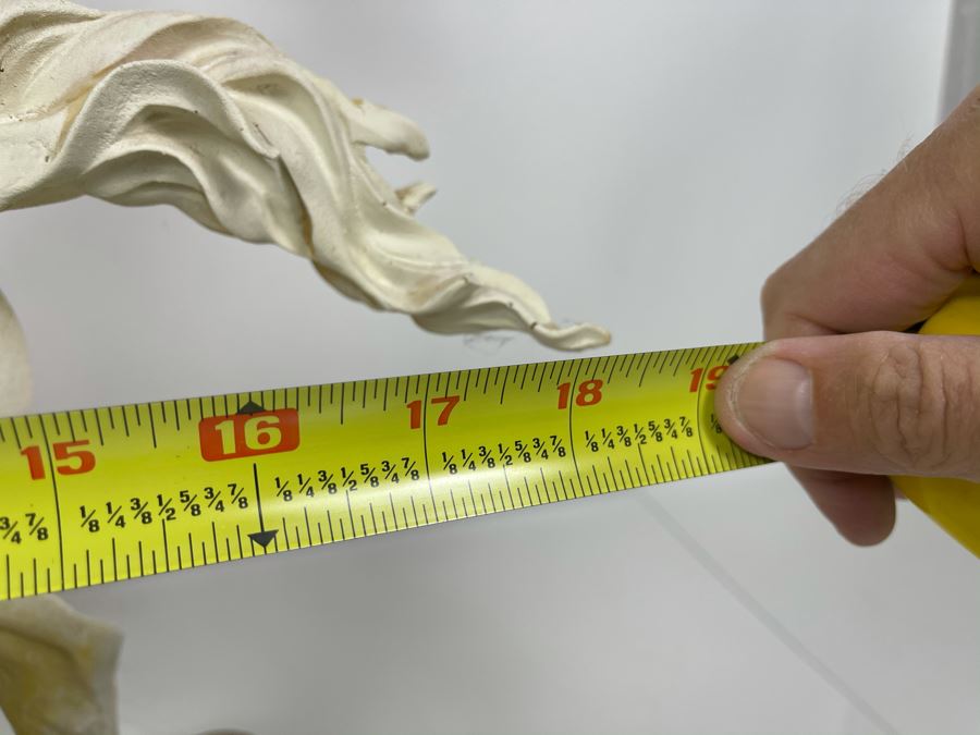 Max Turner One Of A Kind Sculpture After Prince Valiant Comic Strip On Slate Base (Prince Valiant Riding Horse) 24'H X 19'W X 12'D 20lbs (One Of His Last Works) [Photo 29]