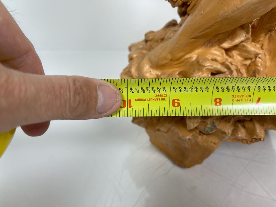 Max Turner Signed Terra Cotta Sculpture 18'H X 10'W X 8'D [Photo 24]