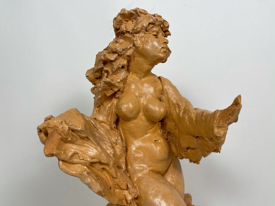 Max Turner Signed Terra Cotta Sculpture 18'H X 10'W X 8'D [Photo 10]