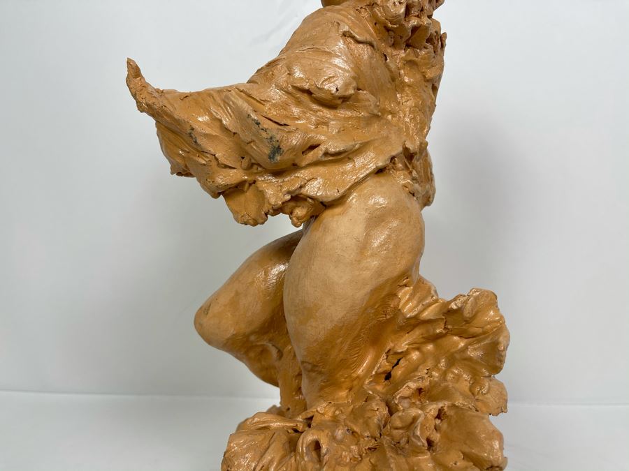 Max Turner Signed Terra Cotta Sculpture 18'H X 10'W X 8'D [Photo 18]