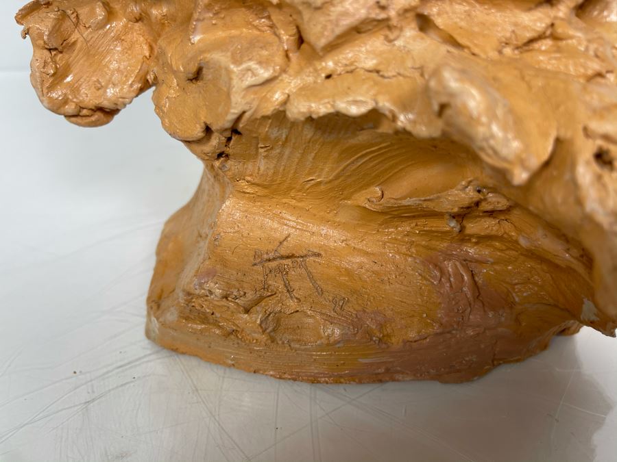 Max Turner Signed Terra Cotta Sculpture 18'H X 10'W X 8'D [Photo 14]