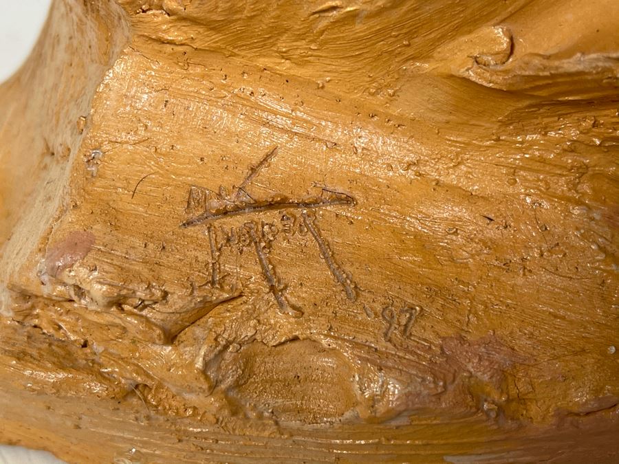 Max Turner Signed Terra Cotta Sculpture 18'H X 10'W X 8'D [Photo 15]