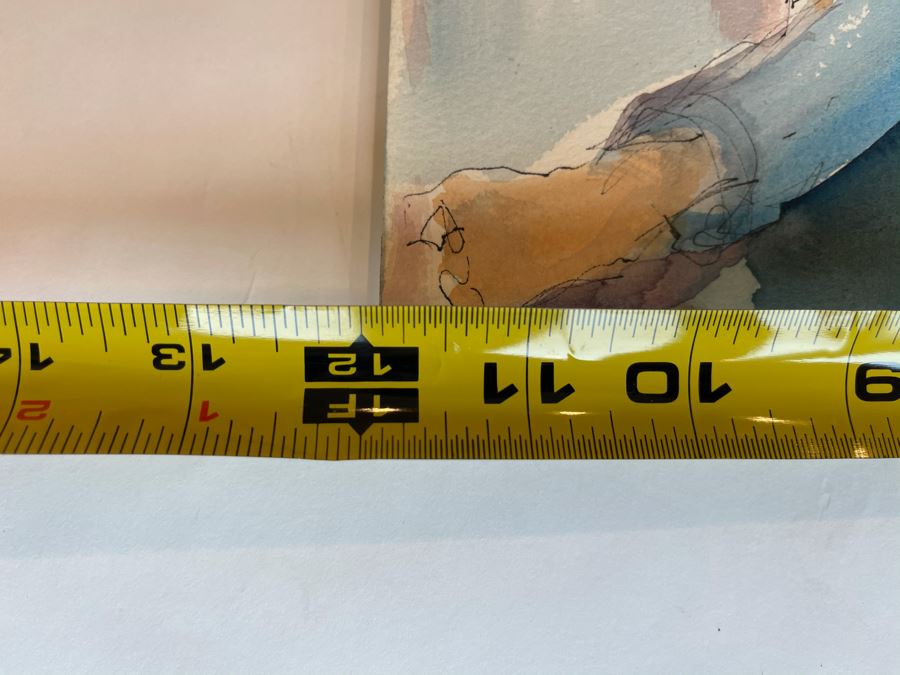 Original Jean Klafs Watercolor Painting On Paper 12 X 18 [Photo 15]