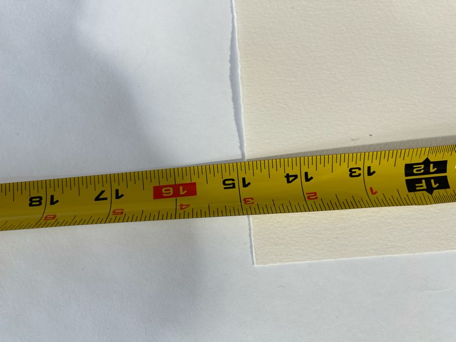 Original Jean Klafs Abstract Expressionist Monotype On Paper 15 X 21 [Photo 11]