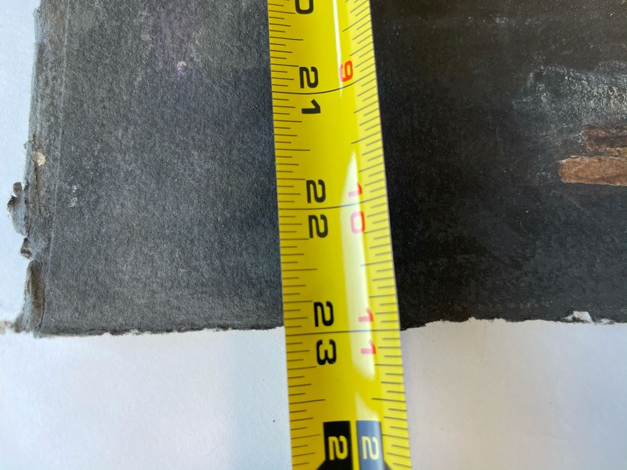 Original Jean Klafs Abstract Expressionist Painting On Paper 23 X 23 [Photo 11]