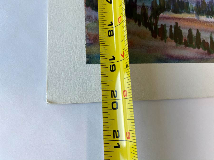 Original Jean Klafs Abstract Expressionist Watercolor Painting On Board 15 X 20 [Photo 13]