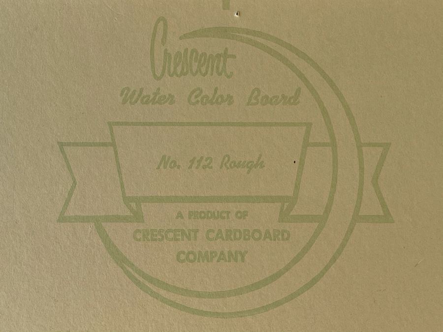 Original Jean Klafs Abstract Expressionist Watercolor Painting On Board 15 X 20 [Photo 15]