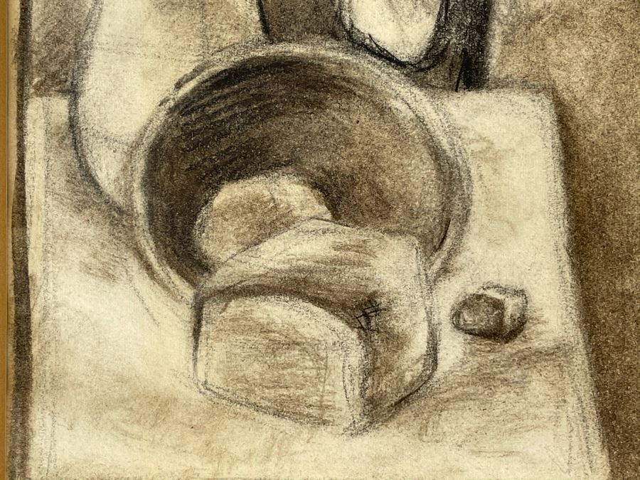 Original Jean Klafs Drawing On Paper 10 X 12 [Photo 4]