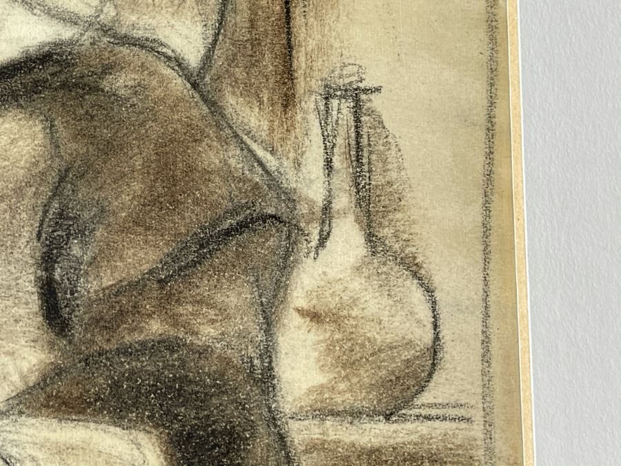 Original Jean Klafs Drawing On Paper 10 X 12 [Photo 7]