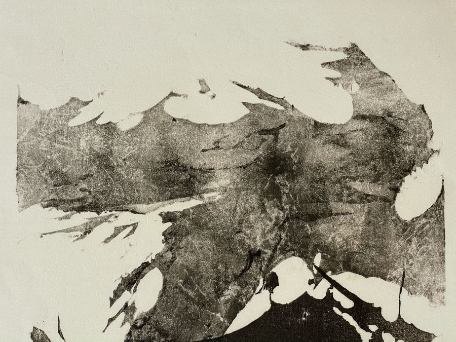 Sueo Serisawa (1910-2004) Japanese American Artist Limited Edition Abstract Modernist Print Hand Signed 30 Of 50 Titled 'Suchness' 17 X 22 [Photo 9]