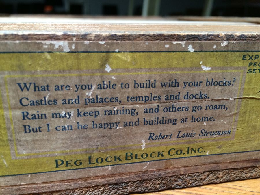 1916 Peg Lock Block Main Set OO Toy Kit [Photo 3]