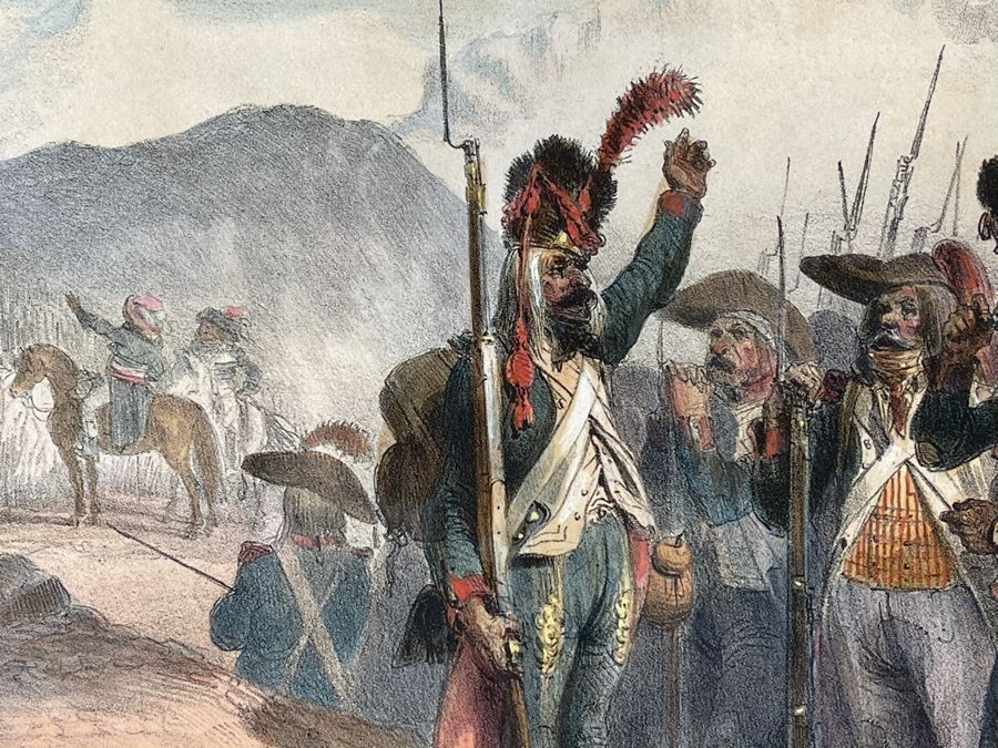 Antique 1851 Paris France Engraving Published By Gihaut Freres Titled 'Le Representant A Dit' 14.25 X 11 [Photo 4]