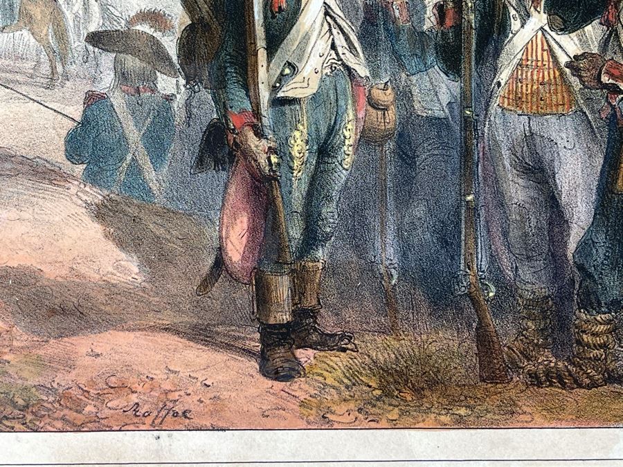 Antique 1851 Paris France Engraving Published By Gihaut Freres Titled 'Le Representant A Dit' 14.25 X 11 [Photo 8]