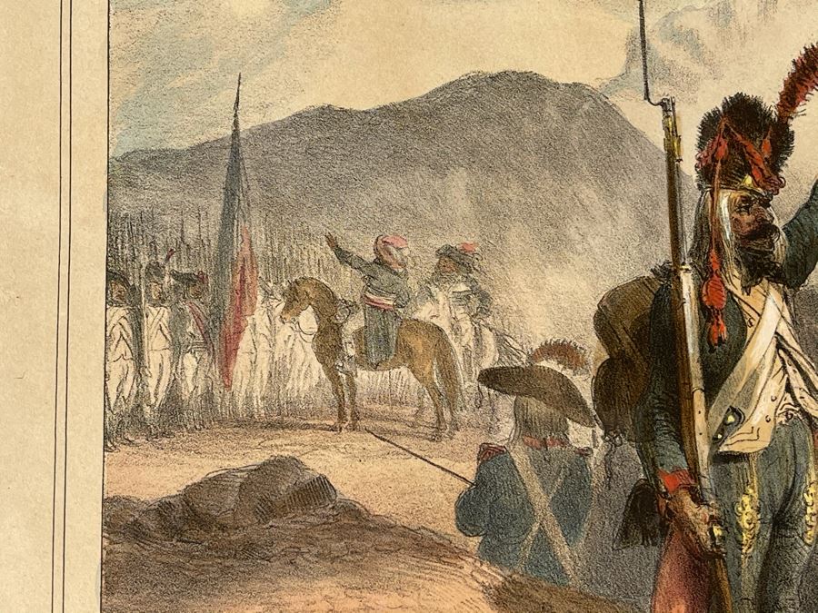 Antique 1851 Paris France Engraving Published By Gihaut Freres Titled 'Le Representant A Dit' 14.25 X 11 [Photo 9]