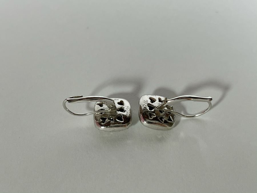 18K Gold Diamond Kwiat Designer Earrings 5.1g Owned By Former Miss Oregon Appraised Fair Market Value $1,400 [Photo 15]