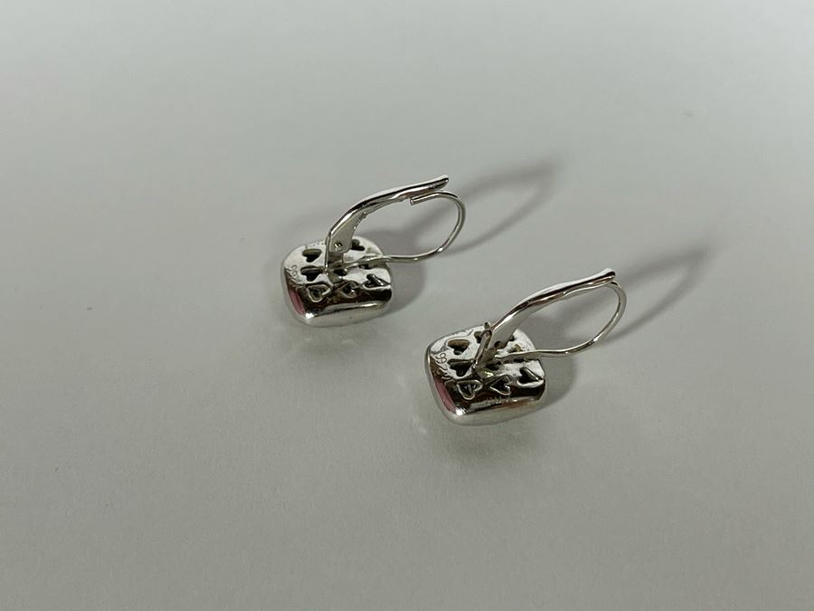 18K Gold Diamond Kwiat Designer Earrings 5.1g Owned By Former Miss Oregon Appraised Fair Market Value $1,400 [Photo 12]