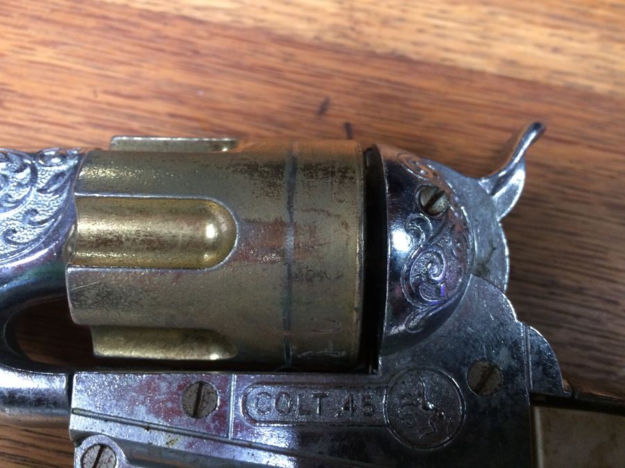 1950's Hubley Colt .45 Toy Cap Gun - 14' Long! [Photo 4]