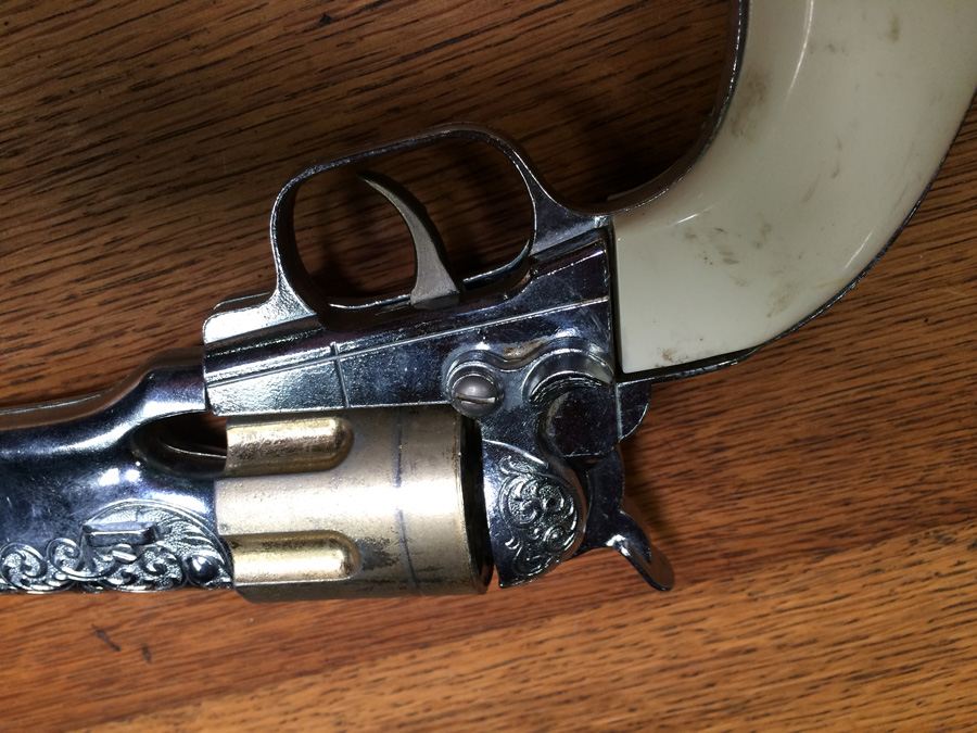1950's Hubley Colt .45 Toy Cap Gun - 14' Long! [Photo 8]
