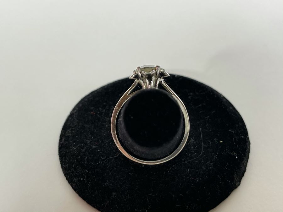 Sterling Silver CZ Ring Size 6.25 [Photo 7]