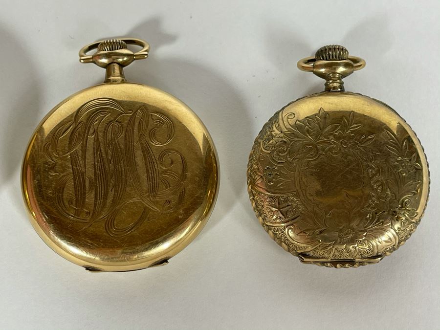 Collection Of Vintage Non-Working Pocket Watches For Parts Or Home Decor [Photo 11]