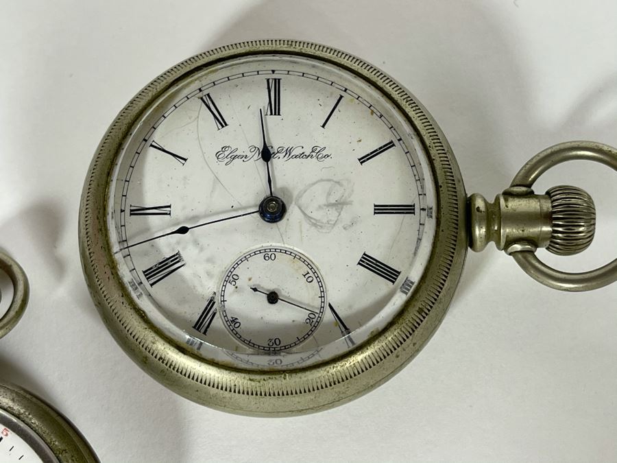 Collection Of Vintage Non-Working Pocket Watches For Parts Or Home Decor [Photo 13]
