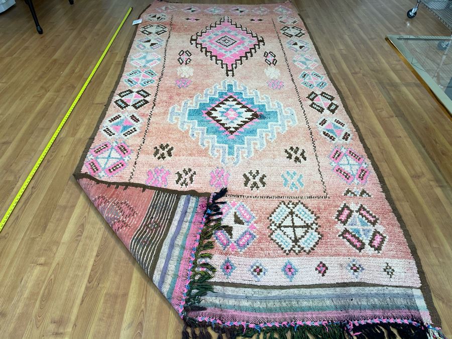 Handwoven Moroccan Rug From The Berber Tribe Boho Feel 11' x 5.8' Retails $2,650 [Photo 13]