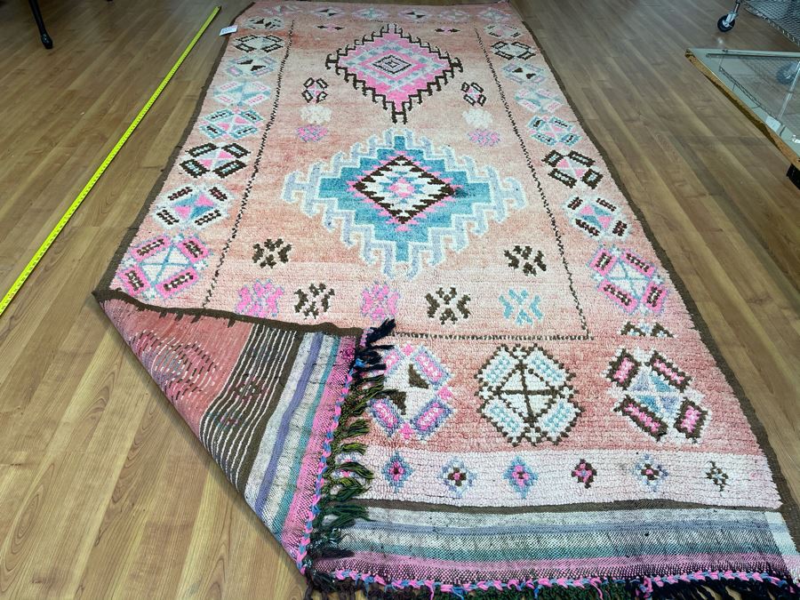 Handwoven Moroccan Rug From The Berber Tribe Boho Feel 11' x 5.8' Retails $2,650 [Photo 12]