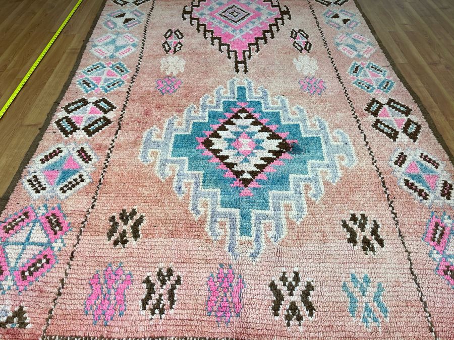 Handwoven Moroccan Rug From The Berber Tribe Boho Feel 11' x 5.8' Retails $2,650 [Photo 7]