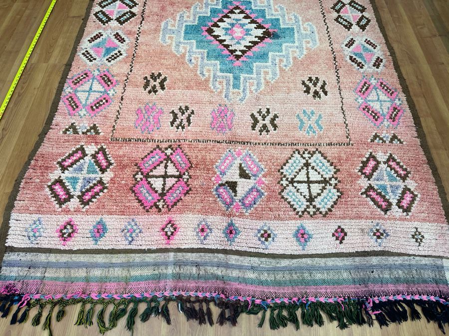 Handwoven Moroccan Rug From The Berber Tribe Boho Feel 11' x 5.8' Retails $2,650 [Photo 6]