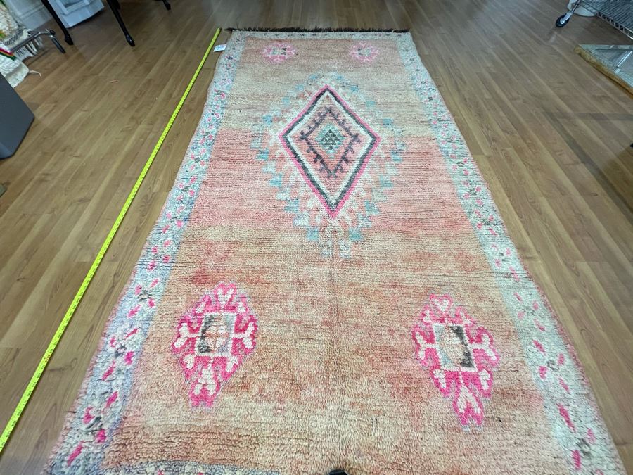 Handwoven Moroccan Rug From The Berber Tribe Boho Feel 10.6' x 5' Retails $2,450 [Photo 8]