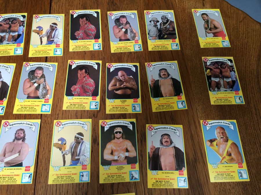 1987 WF World Wrestling Federation Cards - Hulk Hogan, Andrea the Giant, Randy Savage [Photo 9]