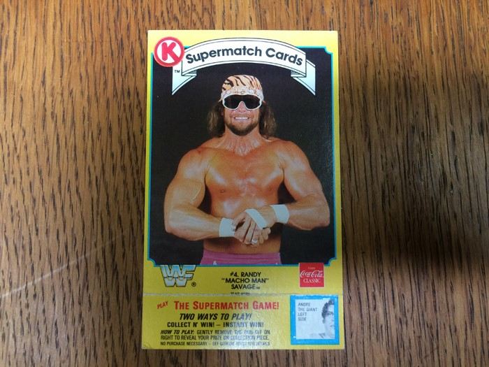 1987 WF World Wrestling Federation Cards - Hulk Hogan, Andrea the Giant, Randy Savage [Photo 11]