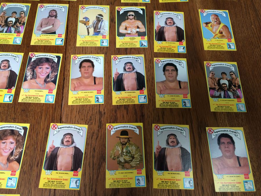 1987 WF World Wrestling Federation Cards - Hulk Hogan, Andrea the Giant, Randy Savage [Photo 6]