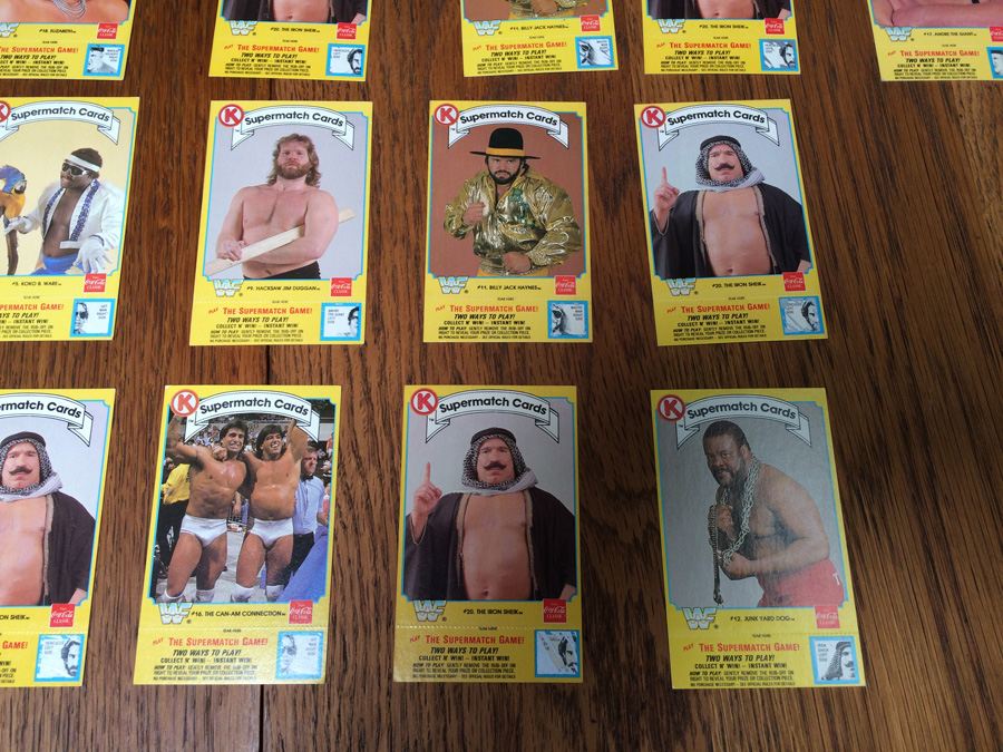 1987 WF World Wrestling Federation Cards - Hulk Hogan, Andrea the Giant, Randy Savage [Photo 5]