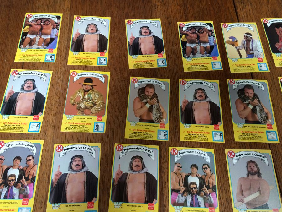 1987 WF World Wrestling Federation Cards - Hulk Hogan, Andrea the Giant, Randy Savage [Photo 8]