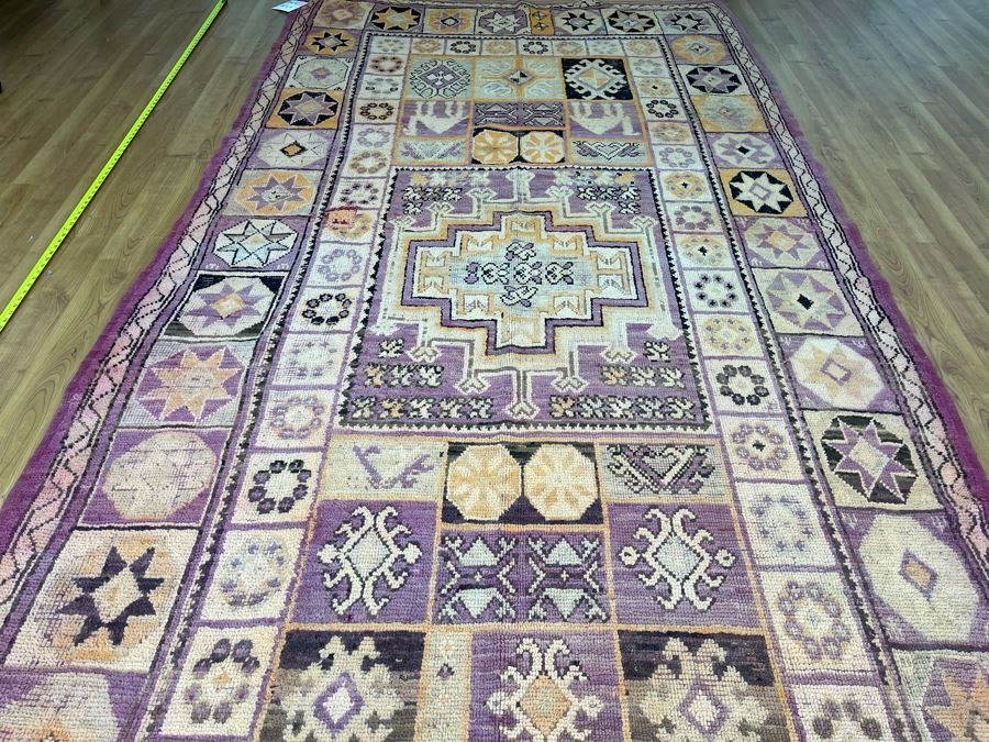 Handwoven Moroccan Rug From The Berber Tribe Boho Feel 11.1' x 6' Retails $2,950 [Photo 6]