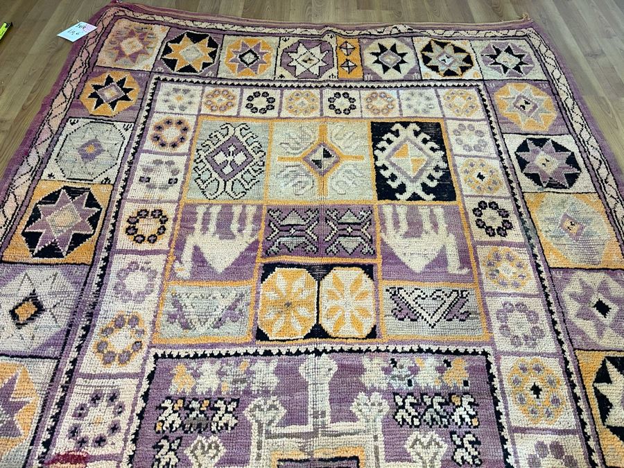 Handwoven Moroccan Rug From The Berber Tribe Boho Feel 11.1' x 6' Retails $2,950 [Photo 9]