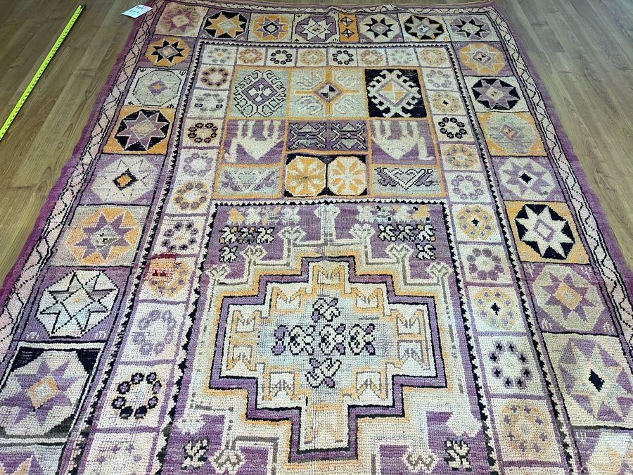 Handwoven Moroccan Rug From The Berber Tribe Boho Feel 11.1' x 6' Retails $2,950 [Photo 7]