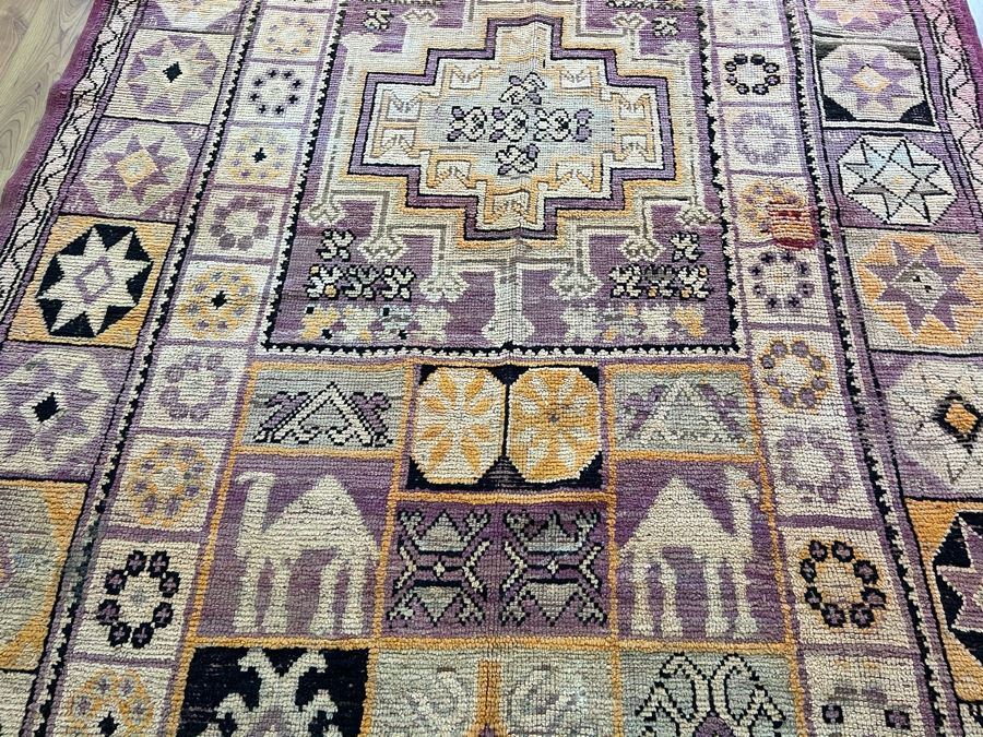 Handwoven Moroccan Rug From The Berber Tribe Boho Feel 11.1' x 6' Retails $2,950 [Photo 11]