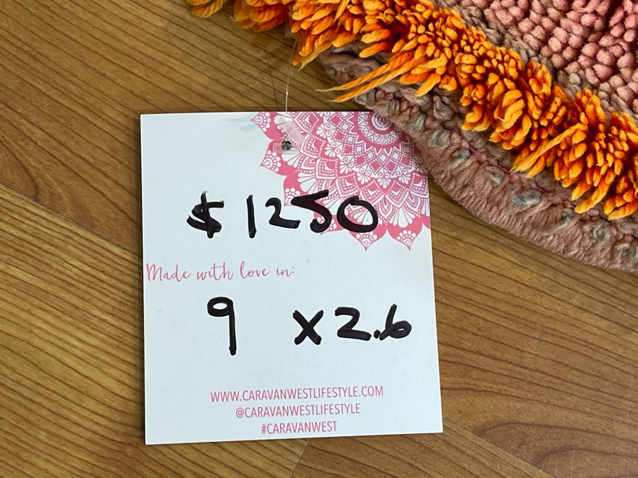 Handwoven Moroccan Rug From The Berber Tribe Boho Feel 9' x 2.6' Retails $1,250 [Photo 8]