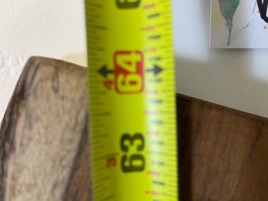 Live Edge Organic Wooden Shelf 64'L X 17'D Retails $450 [Photo 8]