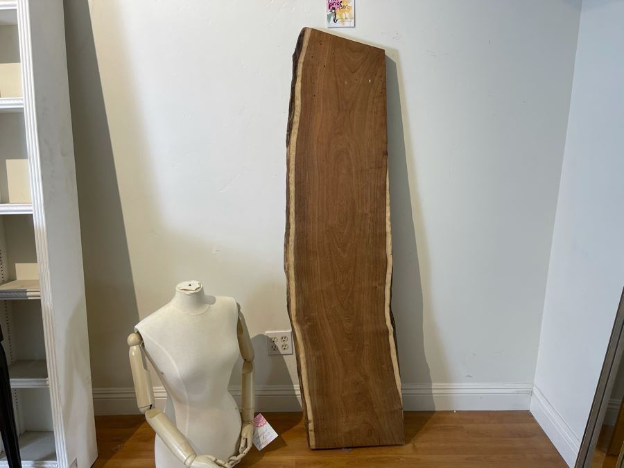 Live Edge Organic Wooden Shelf 64'L X 17'D Retails $450 [Photo 2]