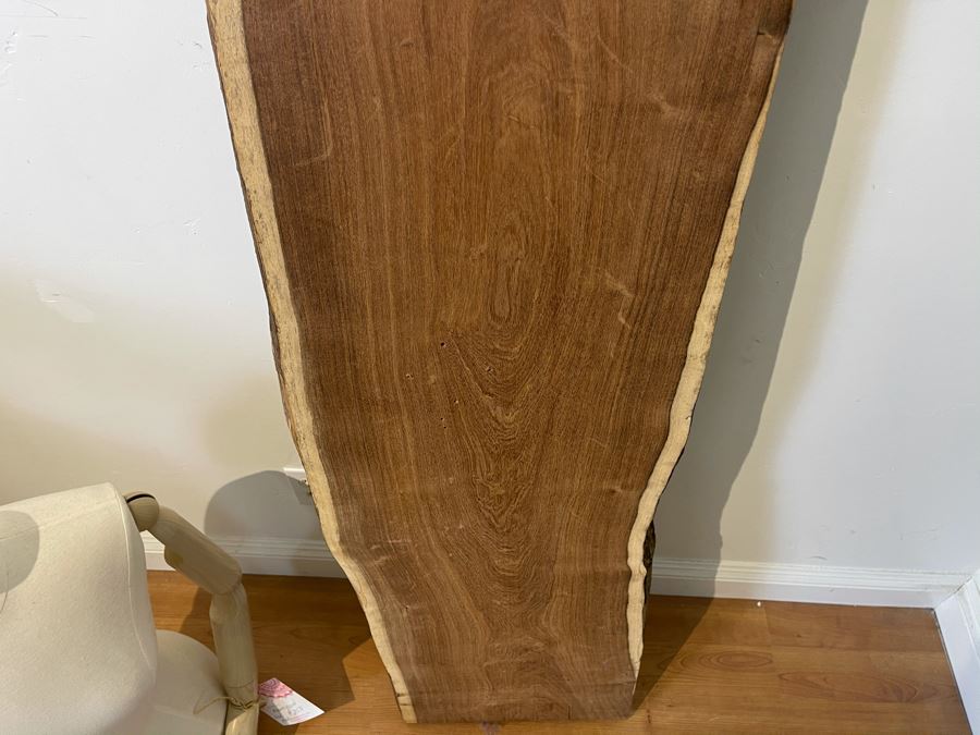 Live Edge Organic Wooden Shelf 64'L X 17'D Retails $450 [Photo 6]
