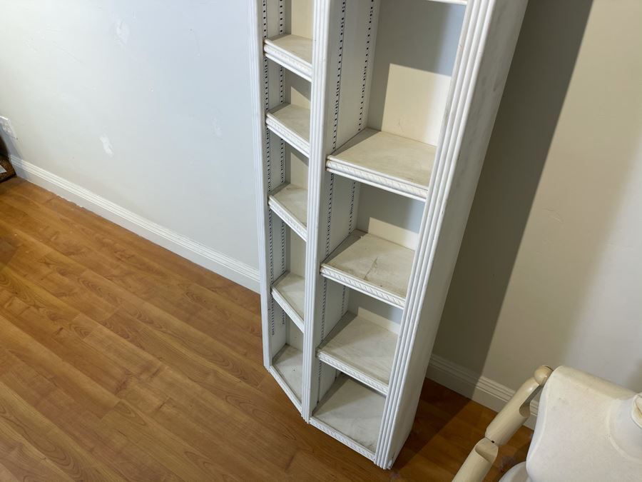 adjustable wall mounted open shelves kitchen