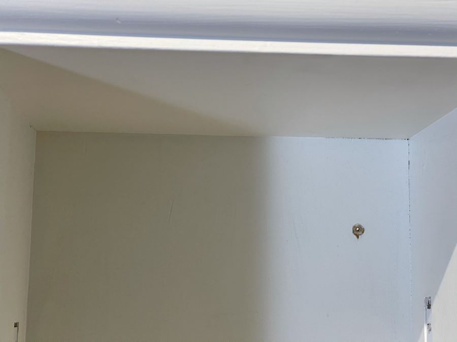 White Adjustable Wall Mounted Shelving Unit 24'W X 80'H [Photo 9]